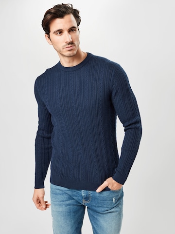 Only & Sons Pullover 'Rige' i blå: forside