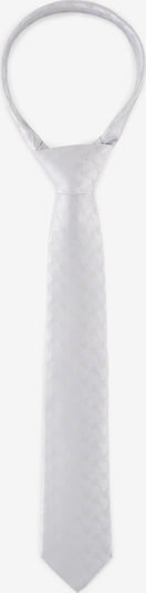 JOOP! Cravate en gris argenté / blanc naturel, Vue avec produit