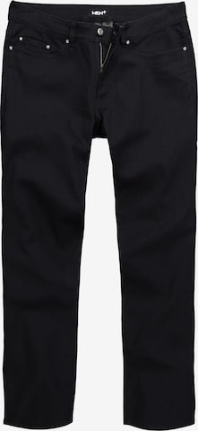 Men Plus Regular Jeans in Schwarz: Vorderseite