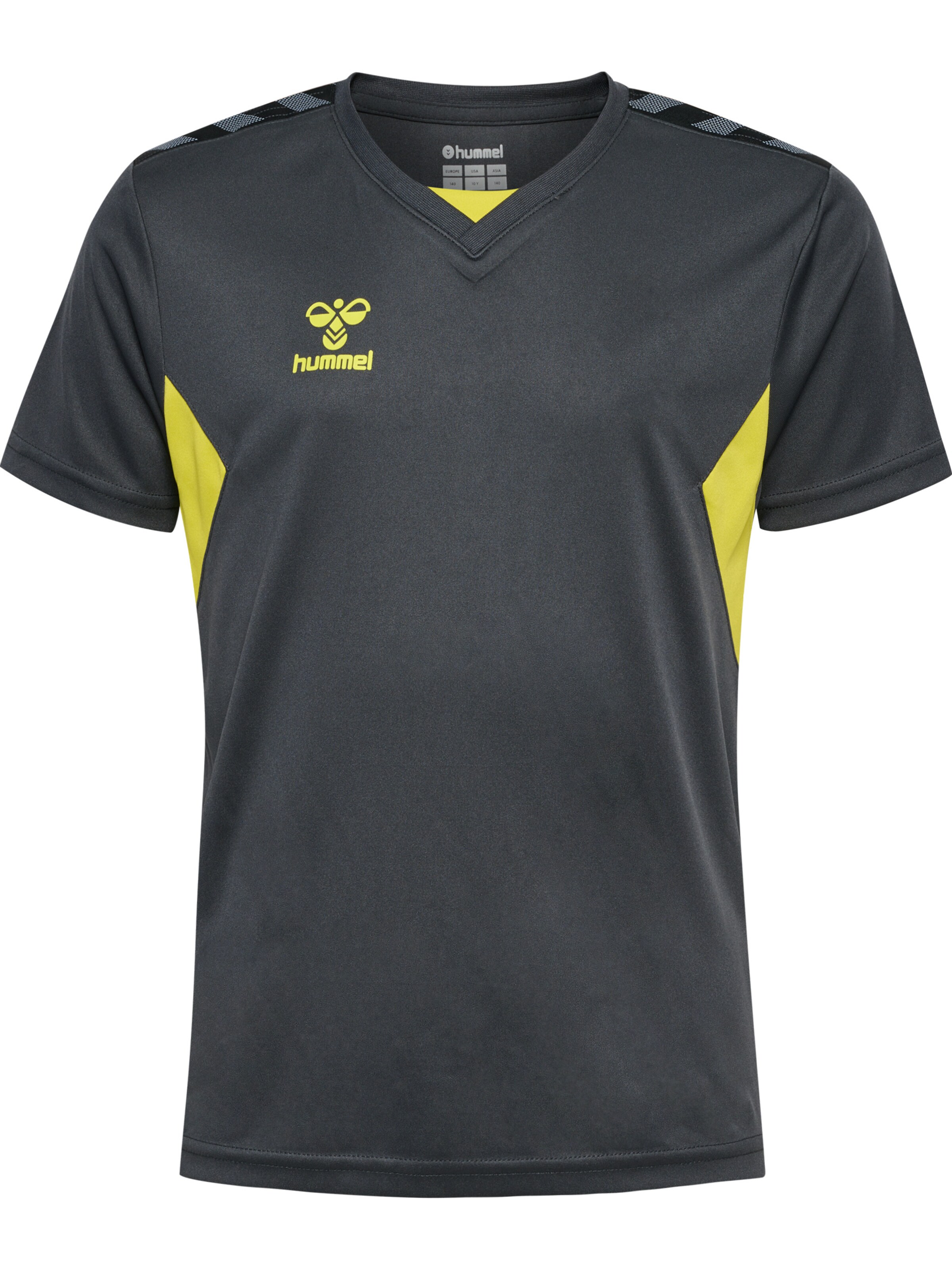 Hummel Funktionsshirt 'Authentic' in Gelb: Vorderseite