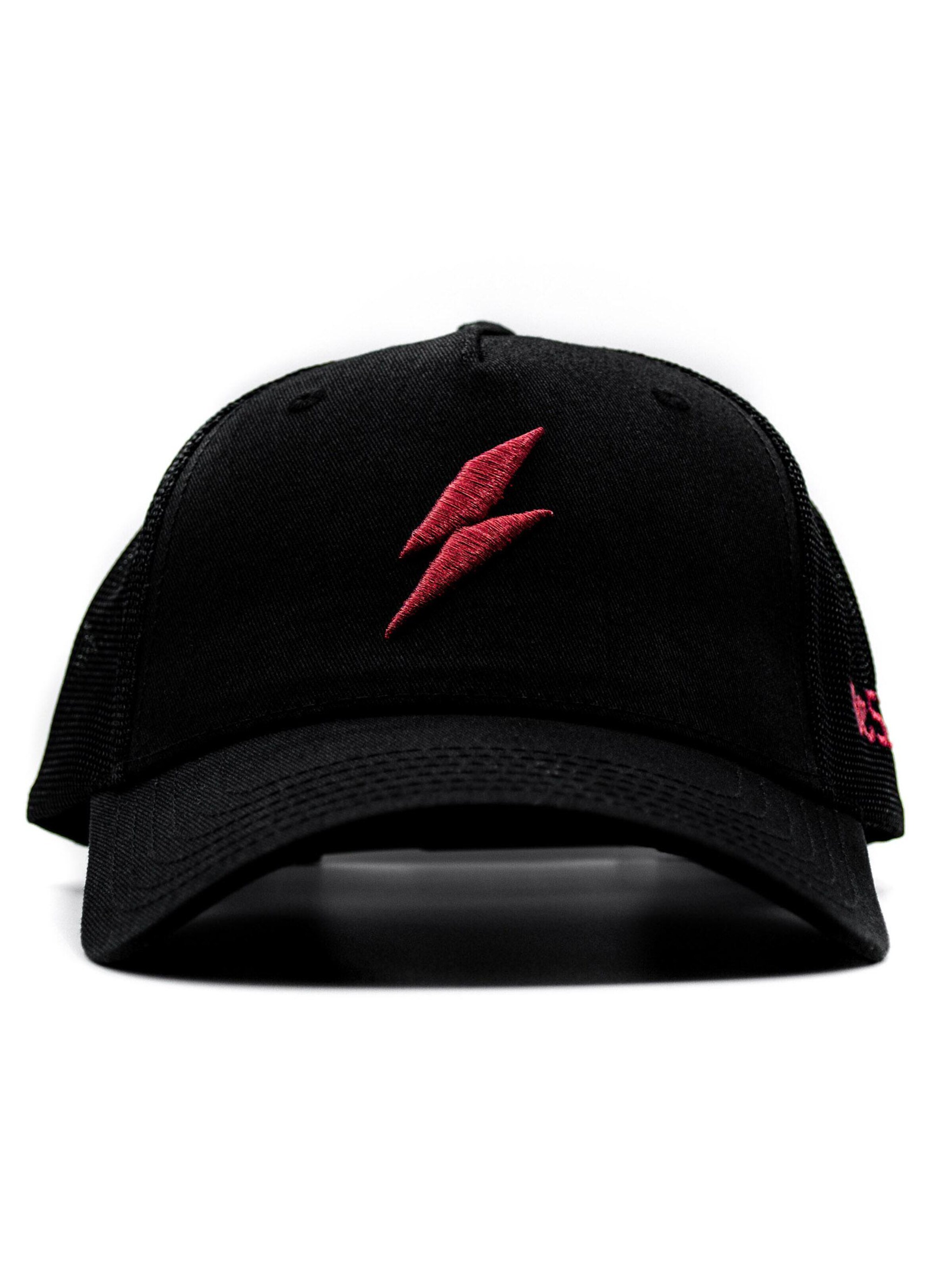 Be52 Cap 'Bolt premium' in Red