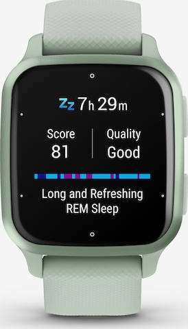 GARMIN Sportuhr 'Venu Sq 2' in Grün: predná strana