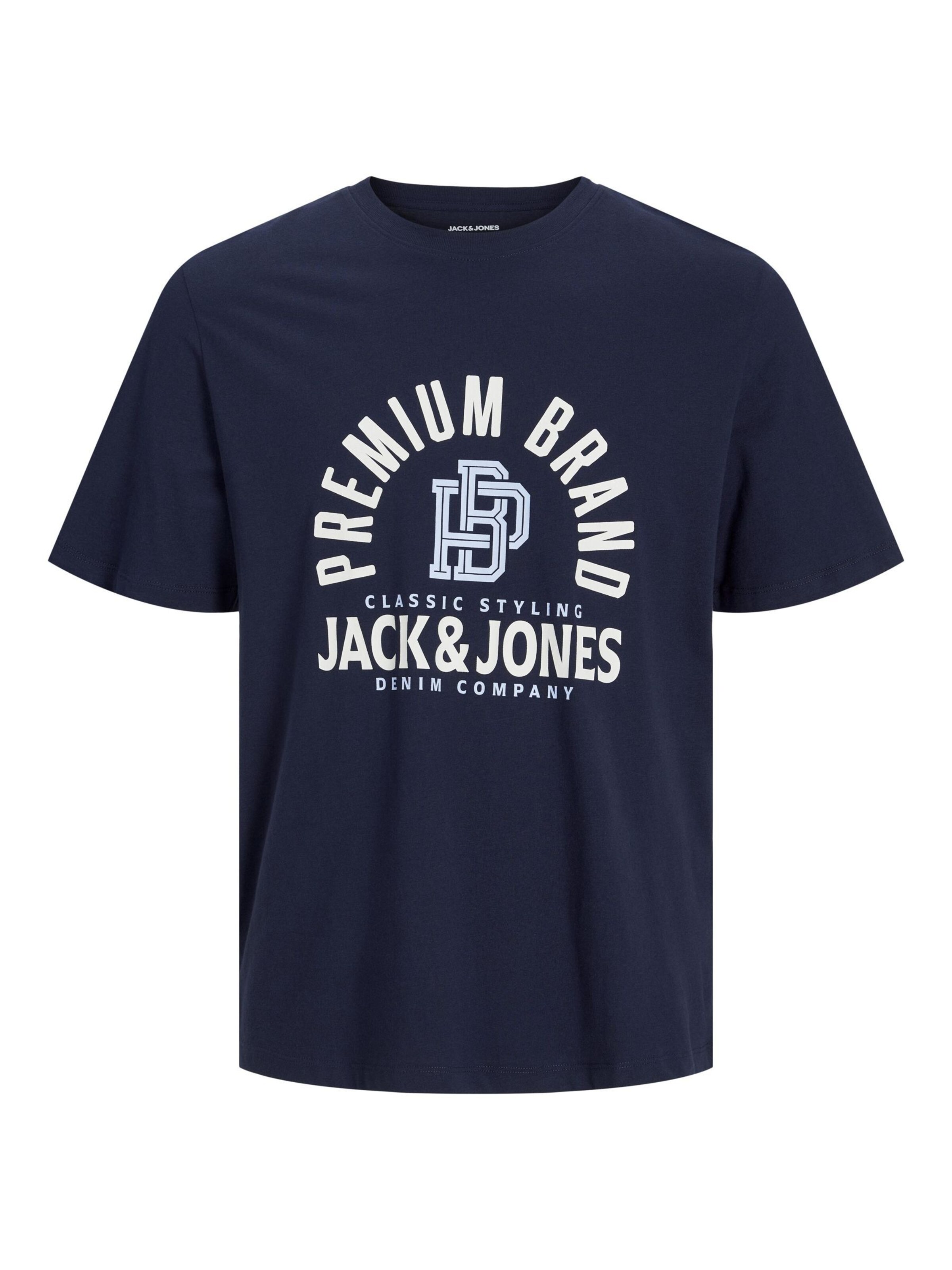 T-Shirt JACK & JONES en bleu : devant