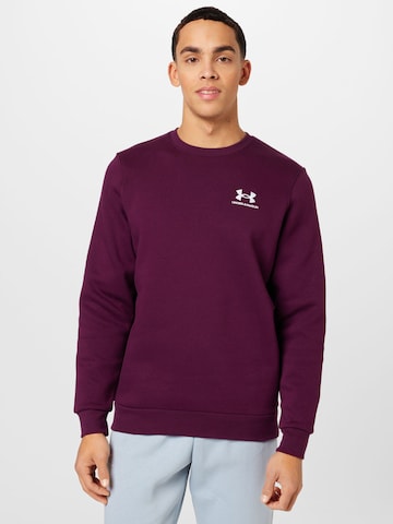 UNDER ARMOUR Športna majica | vijolična barva: sprednja stran