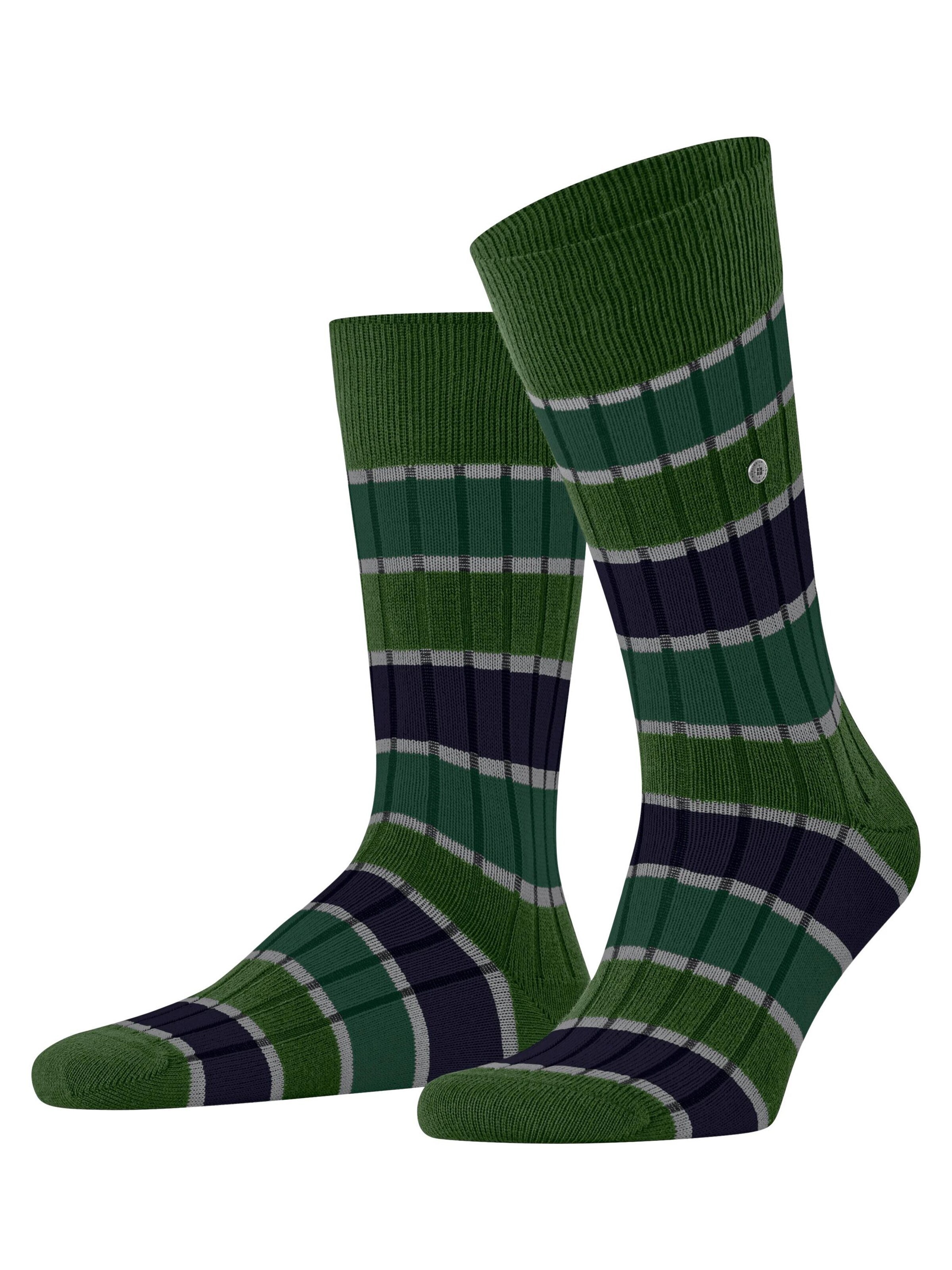 BURLINGTON Socken 'Beaming'‌‌ in Grün: Vorderseite