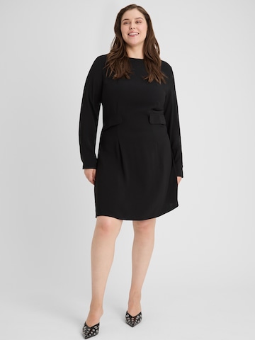 Rochie 'Karima' de la Guido Maria Kretschmer Curvy pe negru