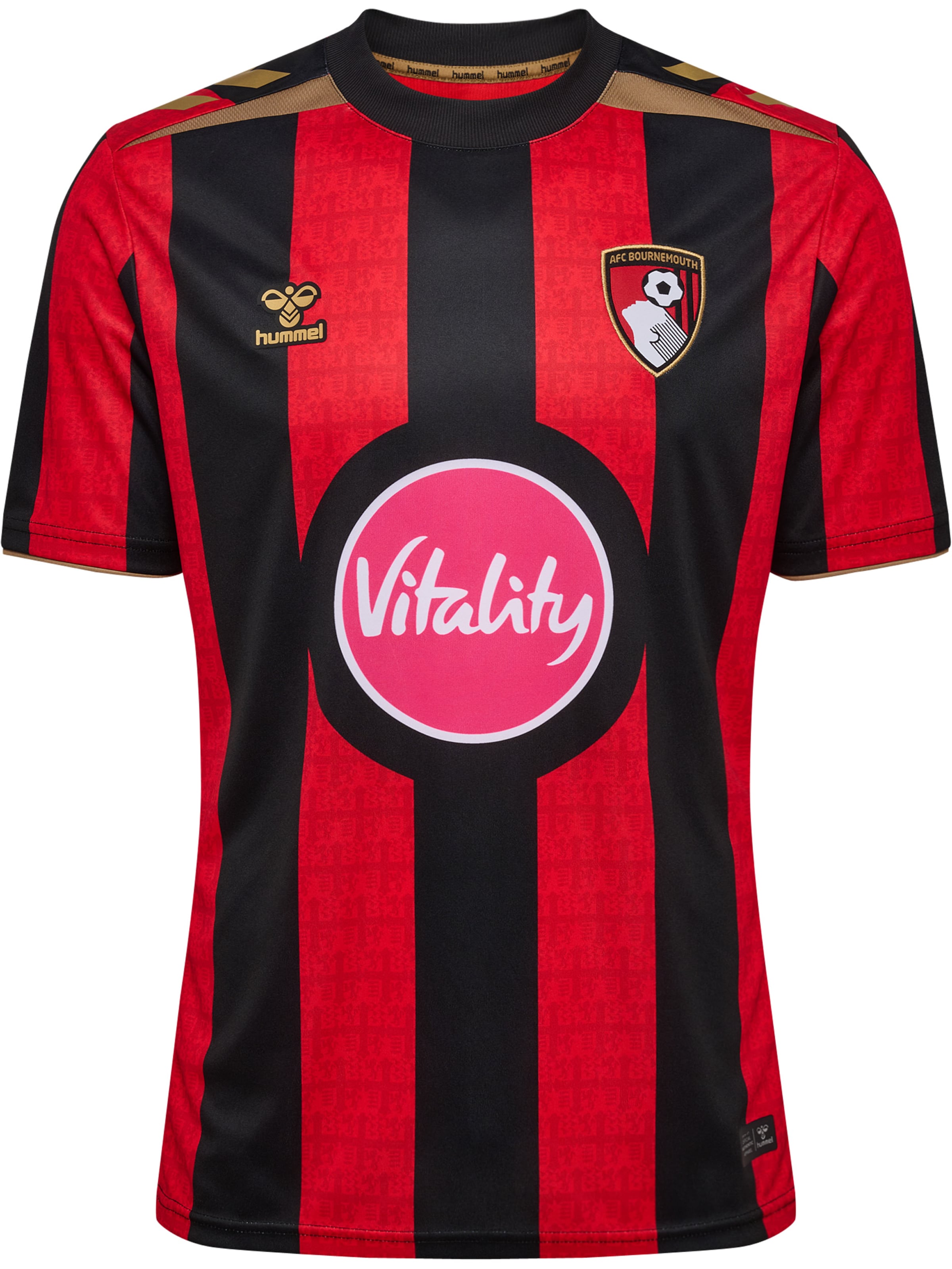 Hummel Jersey 'AFCB 26/27 Home' in XXL in Raspberry / Red / Black / White, Item view