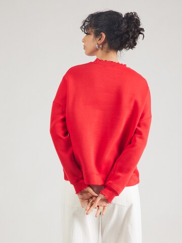 Felpa 'PCMaliah' di PIECES in rosso