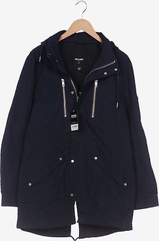 Only & Sons Jacket & Coat in L in Blue: front