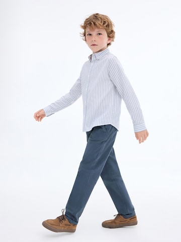 MANGO KIDS Широка кройка Панталон 'FRANKY' в синьо: отпред