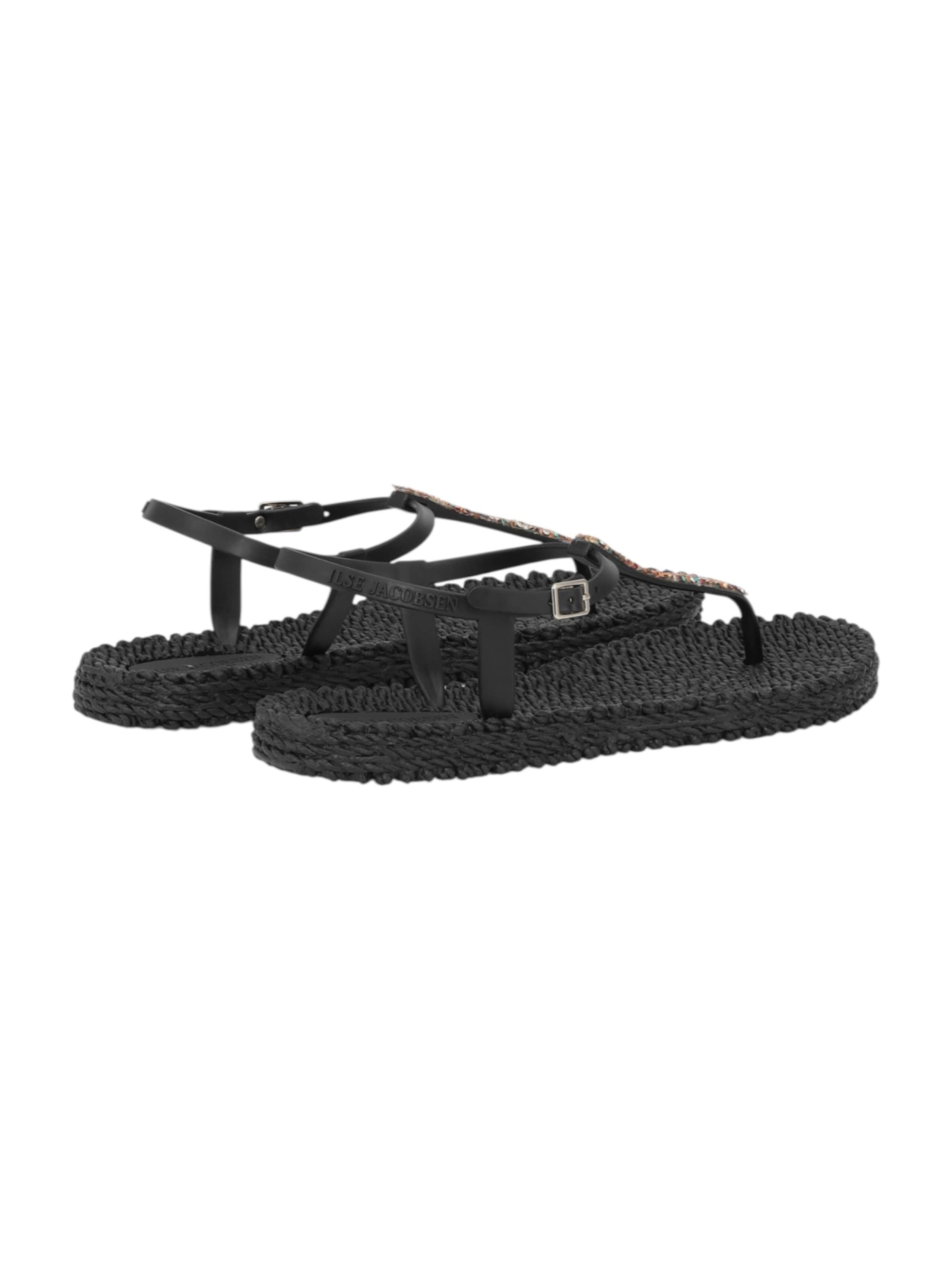 ILSE JACOBSEN T-bar sandals 'CHEERFUL10M' in Black