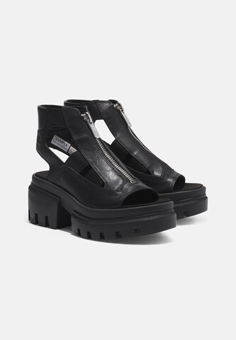 TIMBERLAND Sandals 'Everleigh Gladiator' in Black