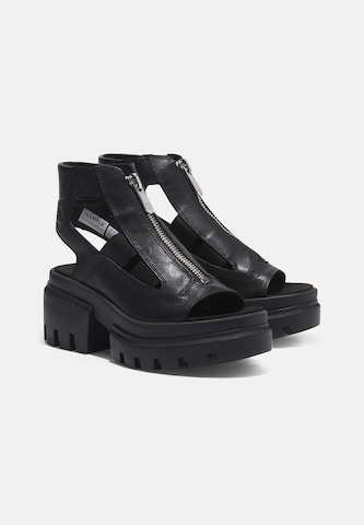 TIMBERLAND Sandals 'Everleigh Gladiator' in Black