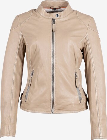 Gipsy Between-Season Jacket in Grey: front