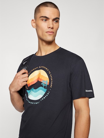 T-Shirt fonctionnel 'Path Lake™ II' COLUMBIA en noir