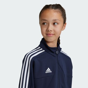 ADIDAS SPORTSWEAR Sports sweat jacket 'Tiro' in Blue