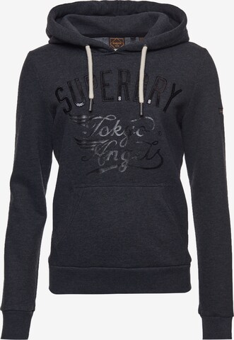 Superdry Mikina – zelená: přední strana