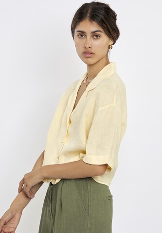 FRESHLIONS Blouse 'Lena' in Yellow