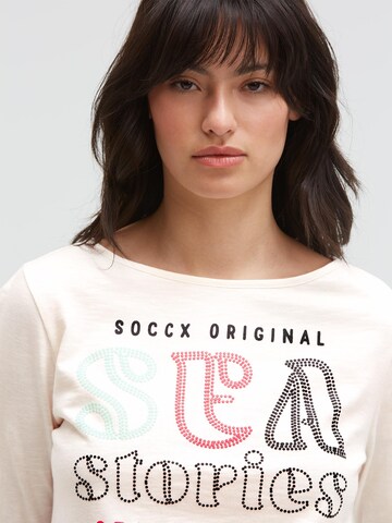 Soccx Shirt in Beige