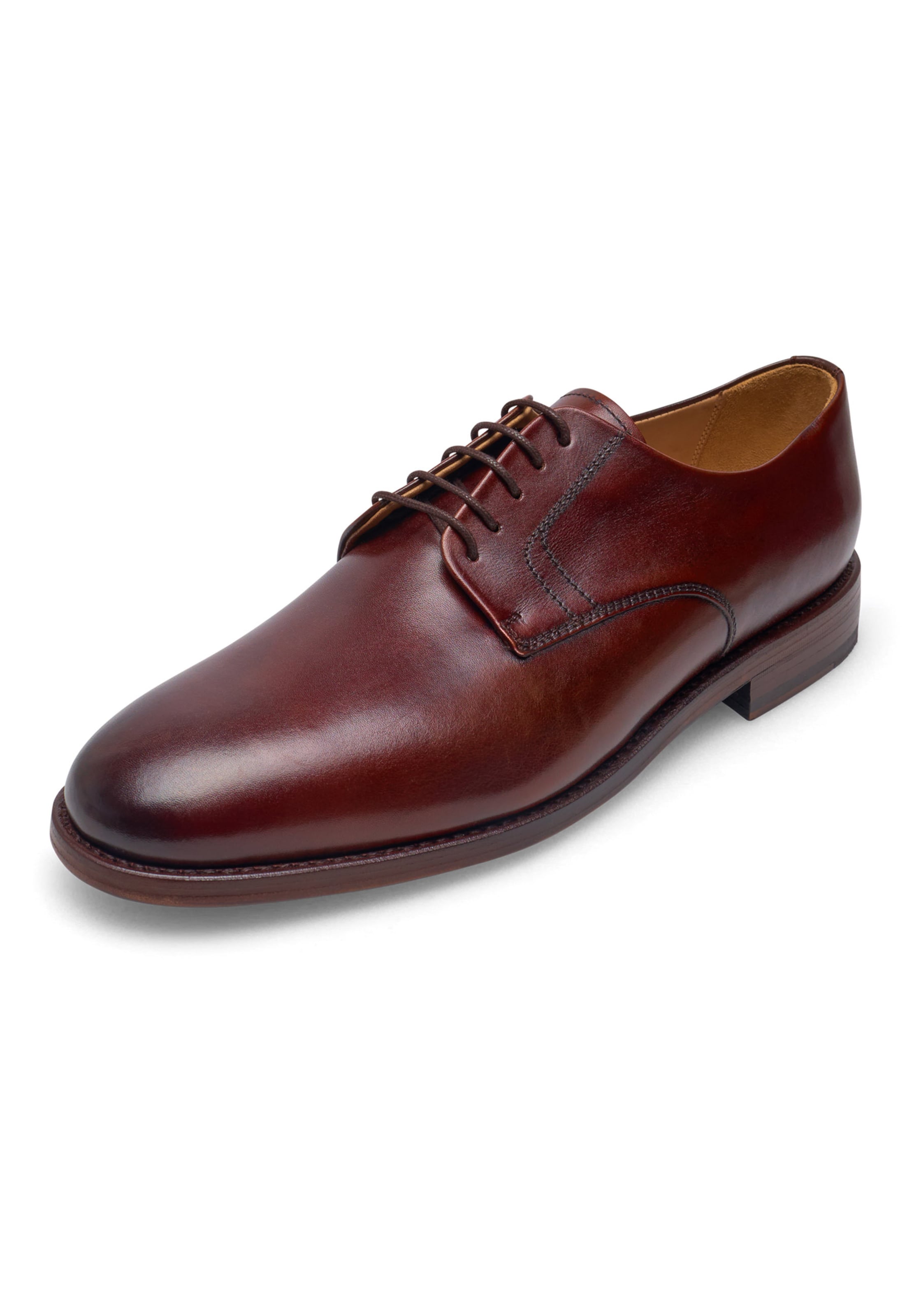 Henry Stevens Lace-Up Shoes 'Winston PD' in Red: front