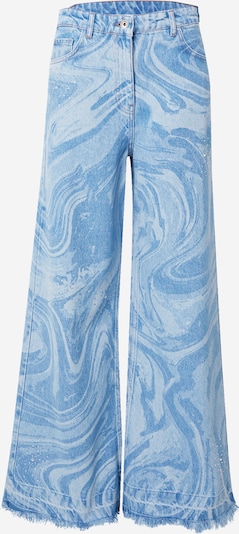 PATRIZIA PEPE Jeans in blue denim / hellblau, Produktansicht