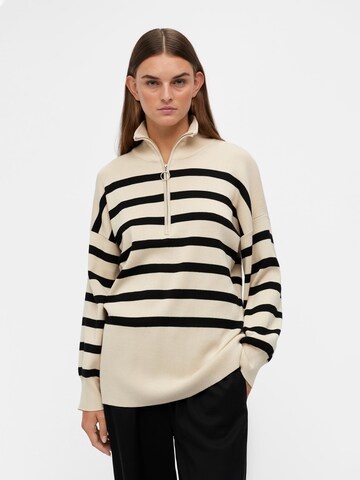OBJECT Pullover 'Ester' i beige: forside