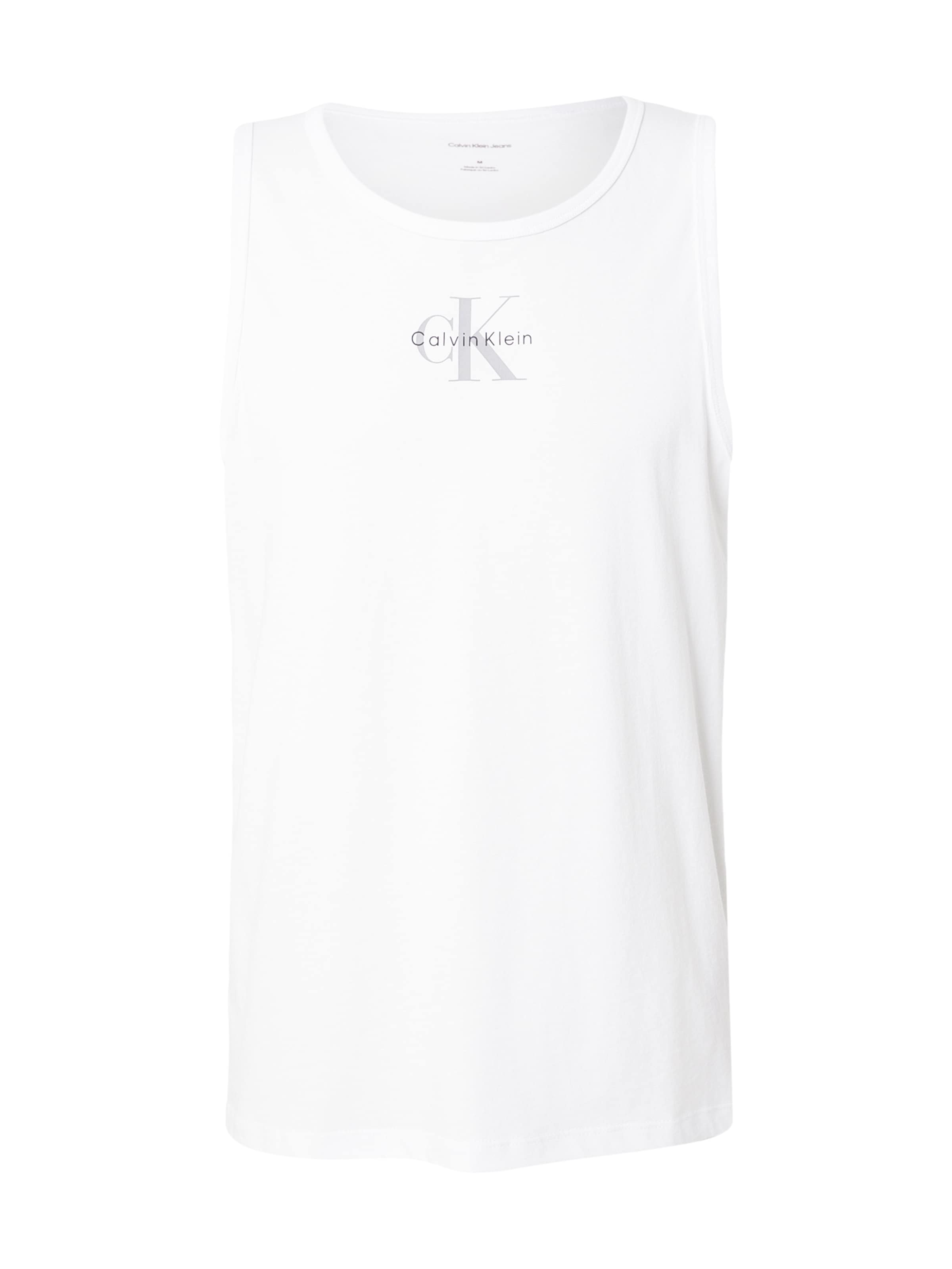 T-Shirt '30S Classic' Calvin Klein Jeans en blanc : devant