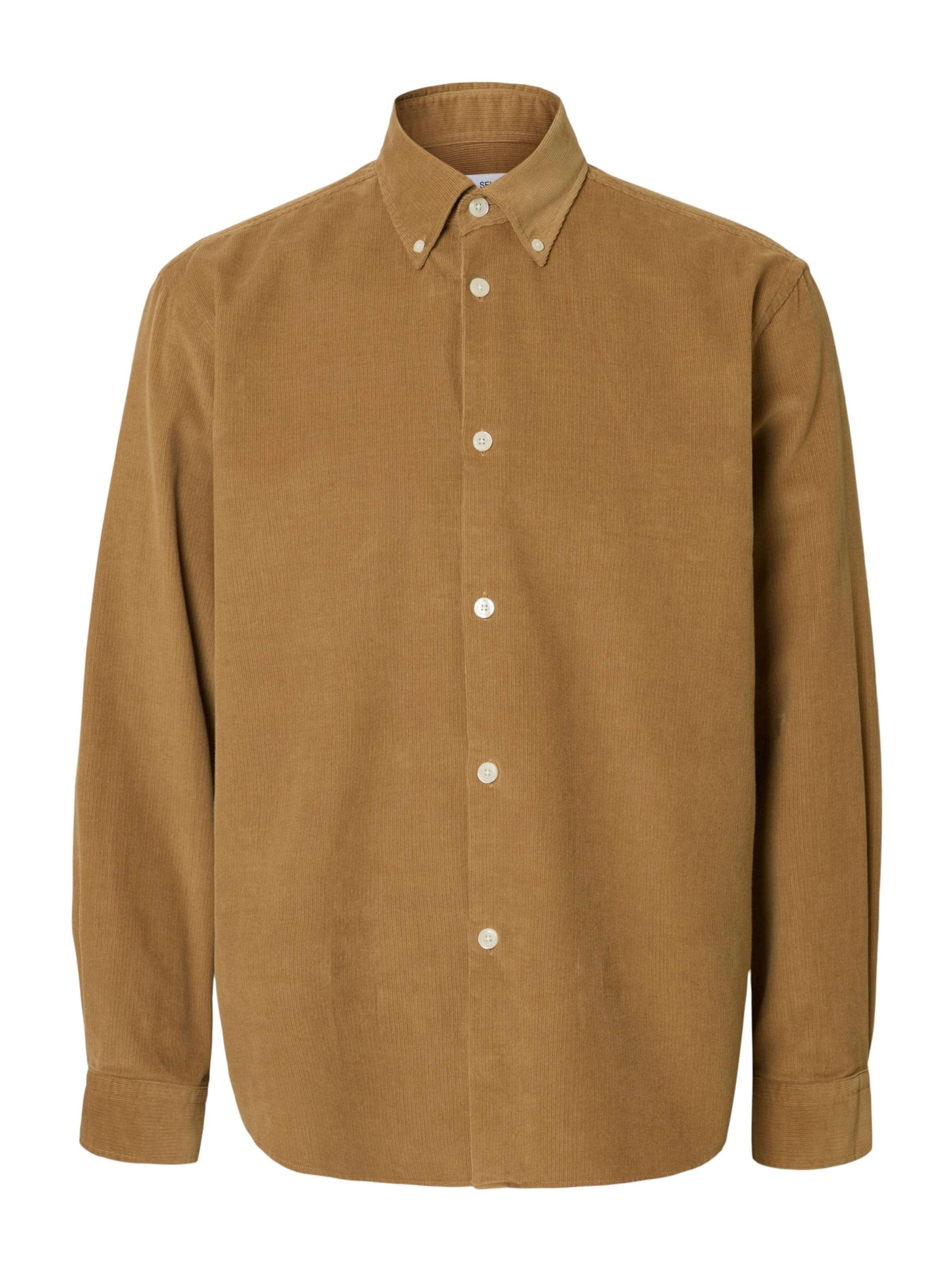 SELECTED Regular Fit Paita 'SLHDANNI' värissä vihreä: etupuoli