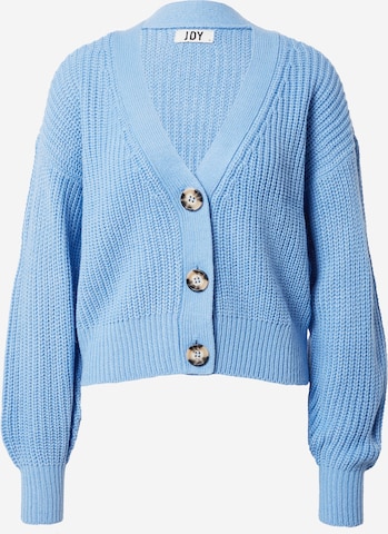 JDY Knit Cardigan 'Justy' in Blue: front