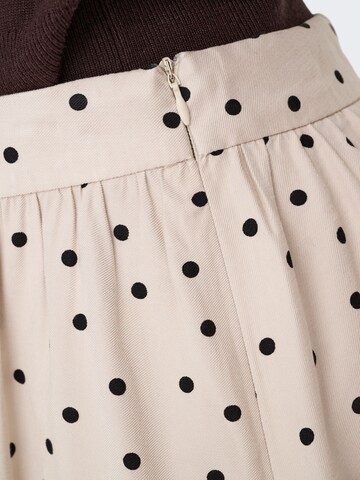 ONLY Skirt 'ONLAris' in Beige