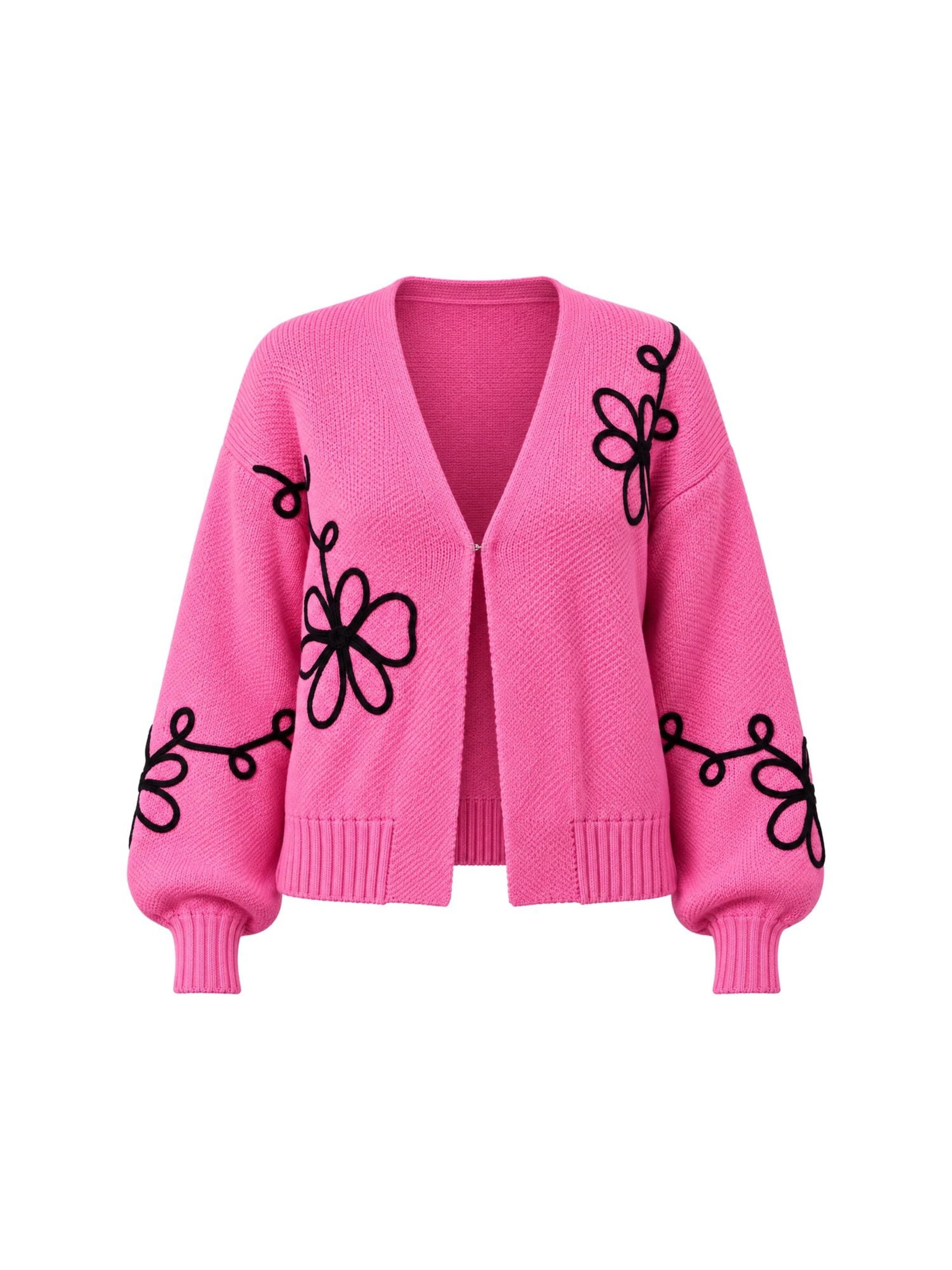 RYVAN Kardigan 'Strickjacken' – pink