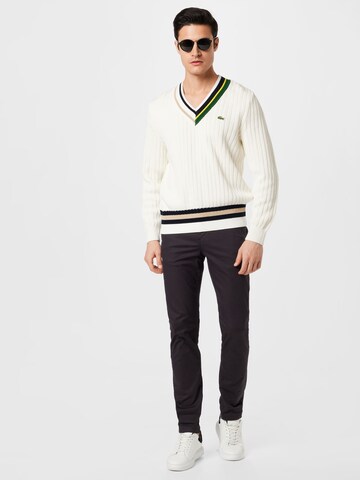 LACOSTE Pullover in Weiß