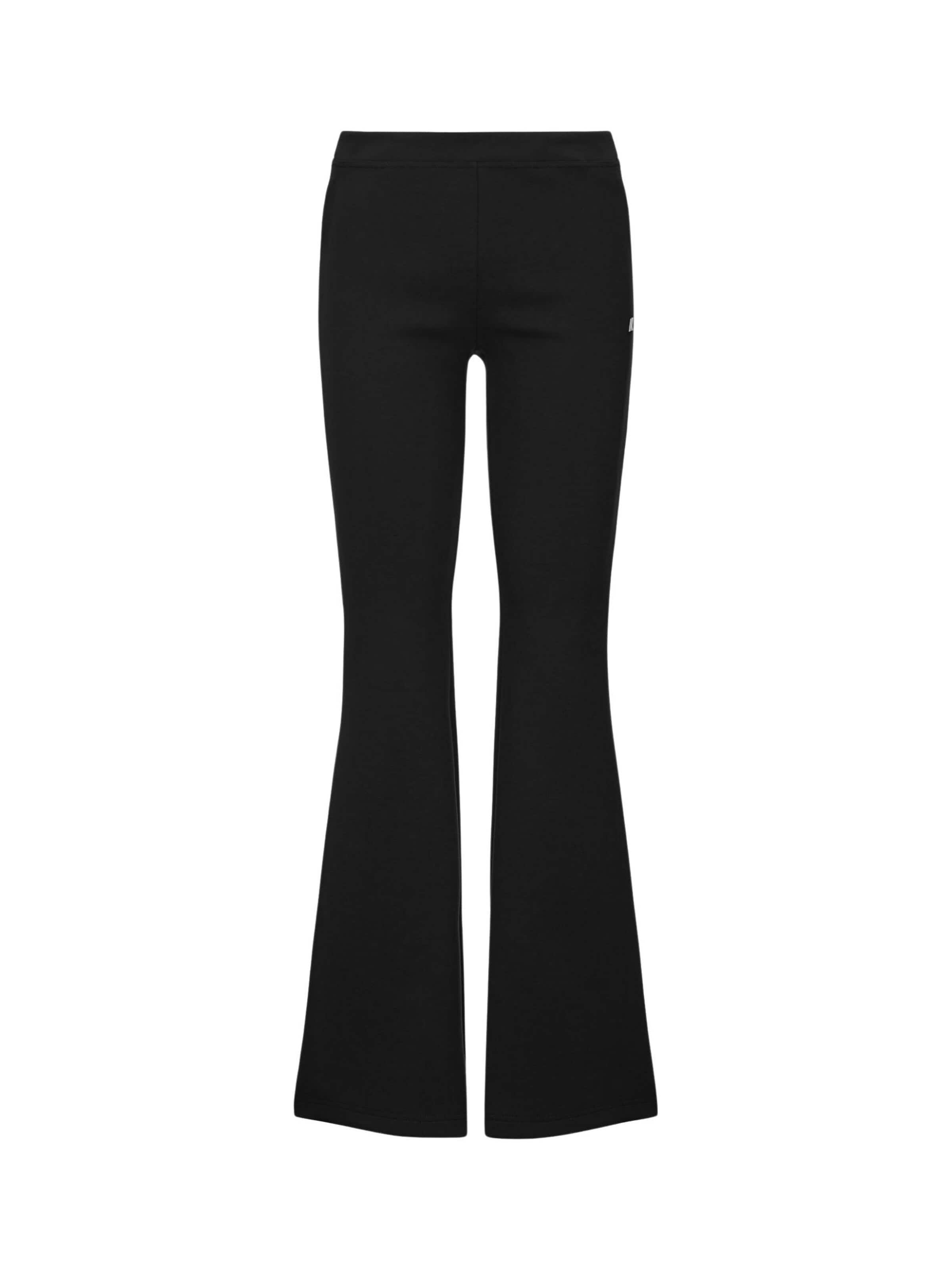 K-Way Slimfit Sportbroek 'K-WAY JENNY LIGHT SPACER PANTALONE SPORTIVO PANTALONE' in Zwart: voorkant