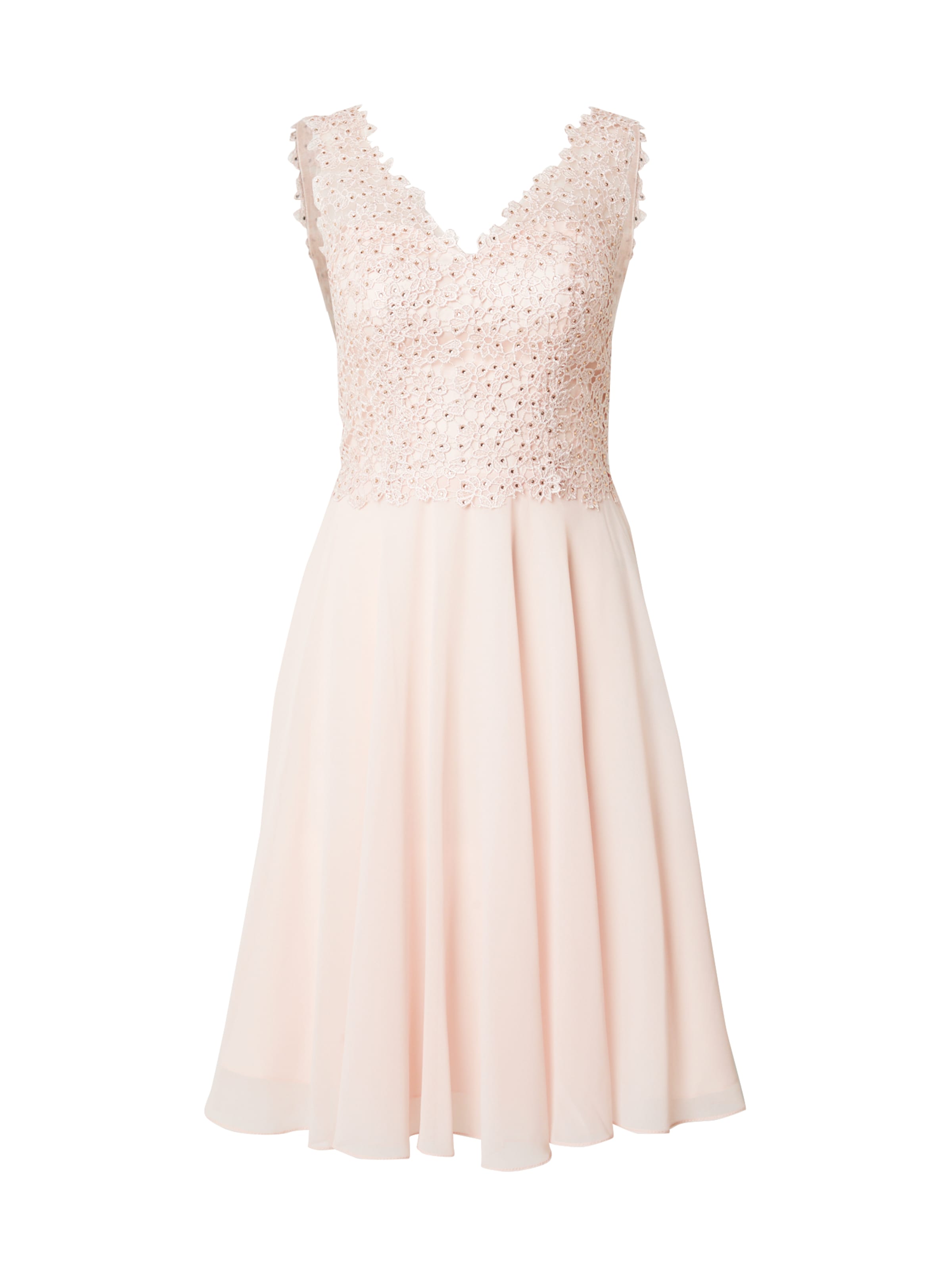 mascara Koktejlové šaty – oranžová: přední strana