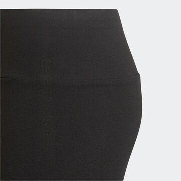 ADIDAS SPORTSWEAR Skinny Workout Pants 'Essentials Brandlove' in Black