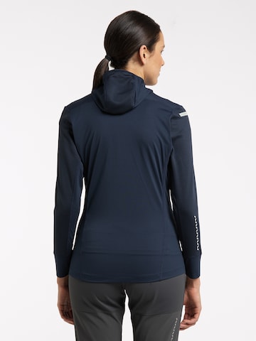 Haglöfs Athletic Zip-Up Hoodie 'L.I.M' in Blue