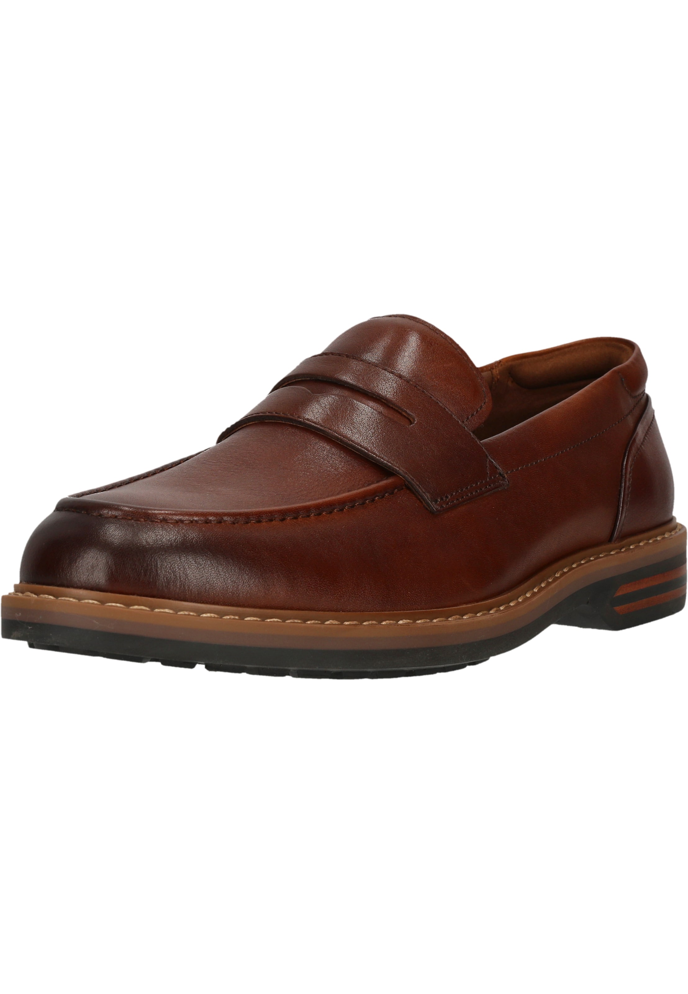 CLARKS Slipper 'Aldwin2 Step' in Braun: Vorderseite