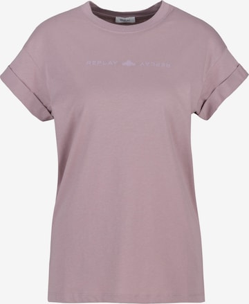 REPLAY Shirt in Pink: front