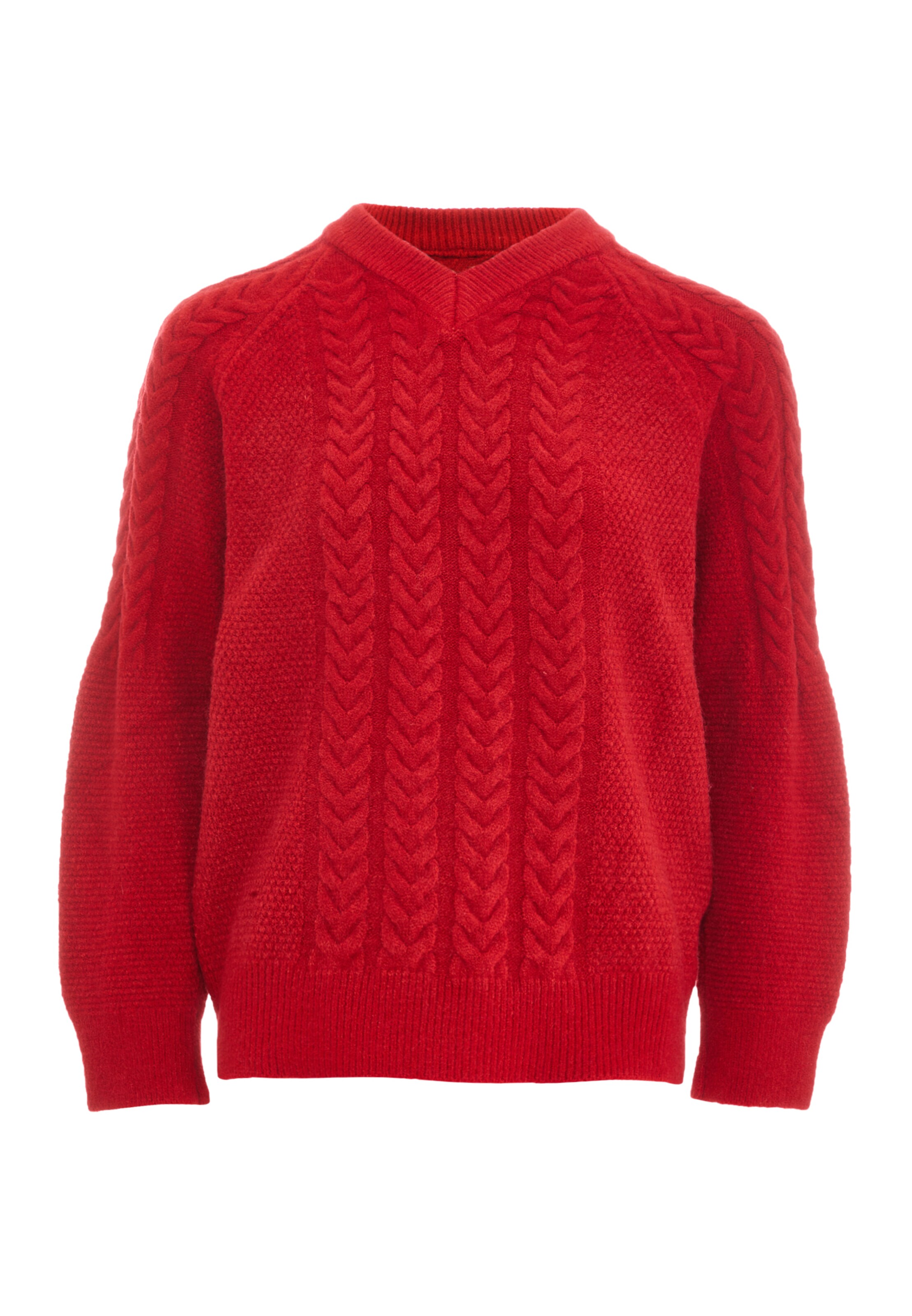 NALLY Sweater in Red: front