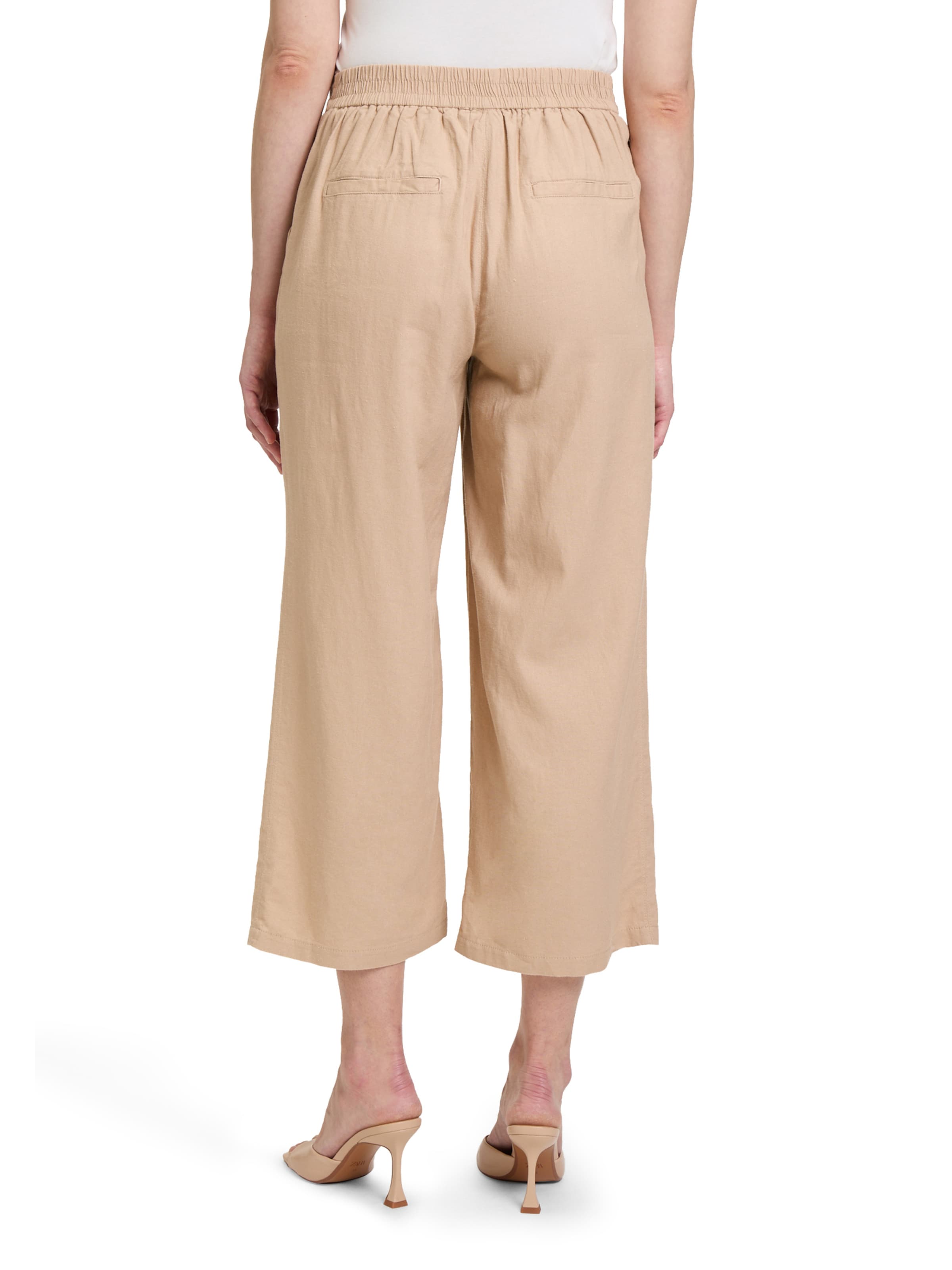 Wide Leg Pantalon Betty Barclay en beige