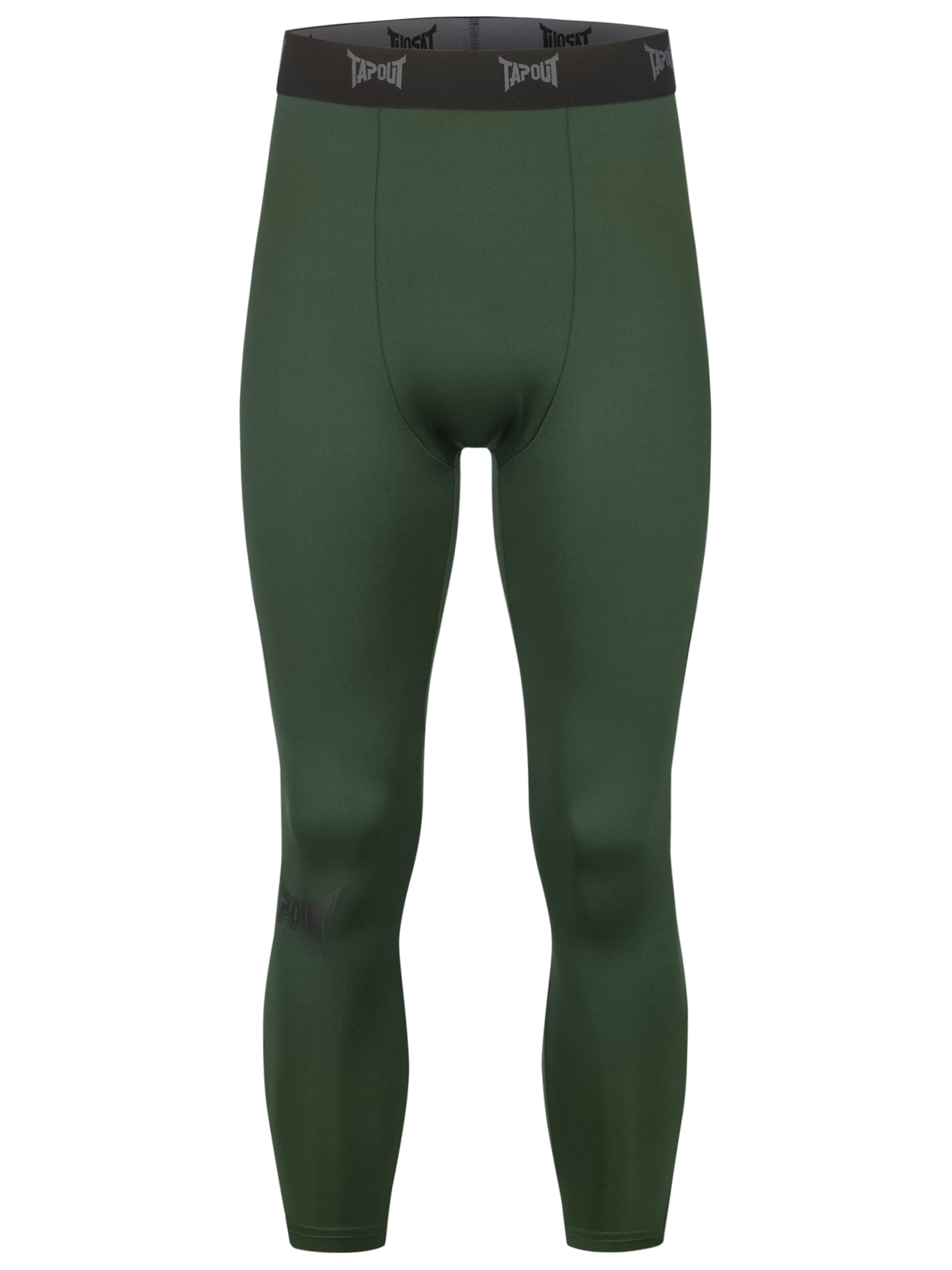 Tapout Skinny Sportovní spodní prádlo – zelená: přední strana