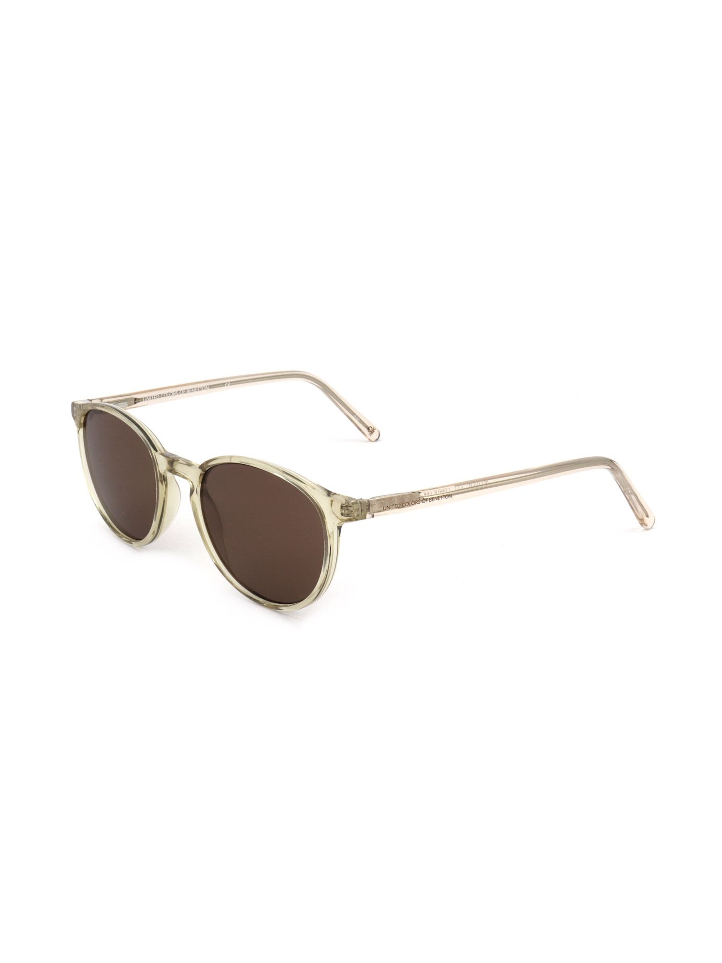 Occhiali da sole 'BEO1036S' di UNITED COLORS OF BENETTON in beige: frontale