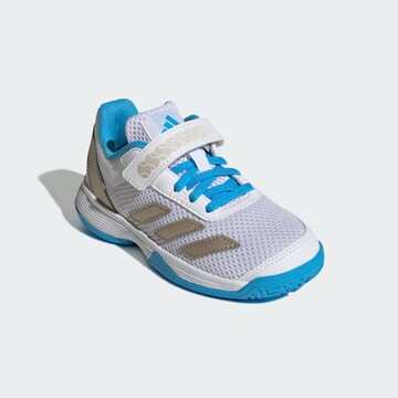 Chaussure de sport 'Courtflash' ADIDAS PERFORMANCE en blanc