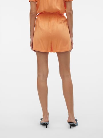 VERO MODA Regular Trousers 'MYMILO' in Orange