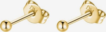 Orecchini 'Glint' di Dear Me in oro: frontale