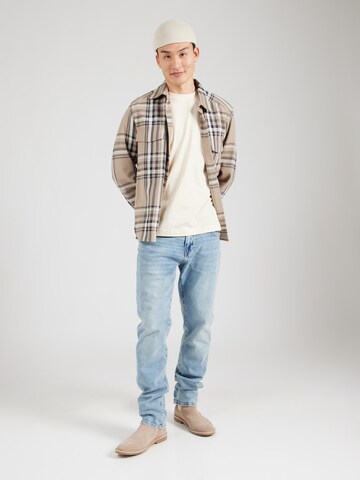 Maglietta 'JORBOSTON' di JACK & JONES in bianco