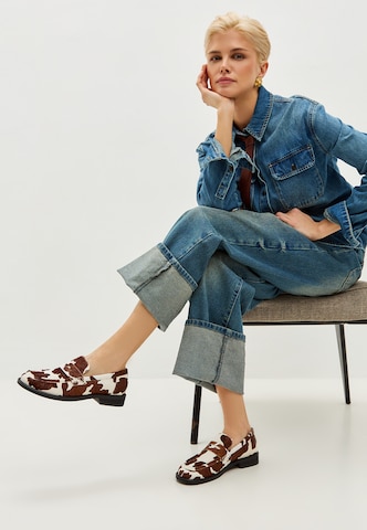 CESARE GASPARI Slip-ons in Brown