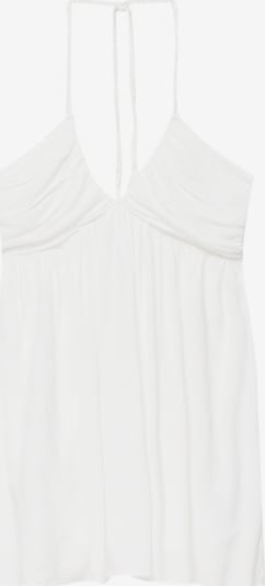 Pull&Bear Robe en blanc, Vue avec produit