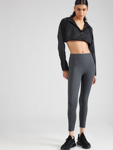 SKECHERS Skinny Workout Pants in Grey