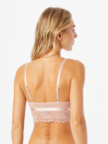 Underprotection Triangle Bra 'Yup' in Pink